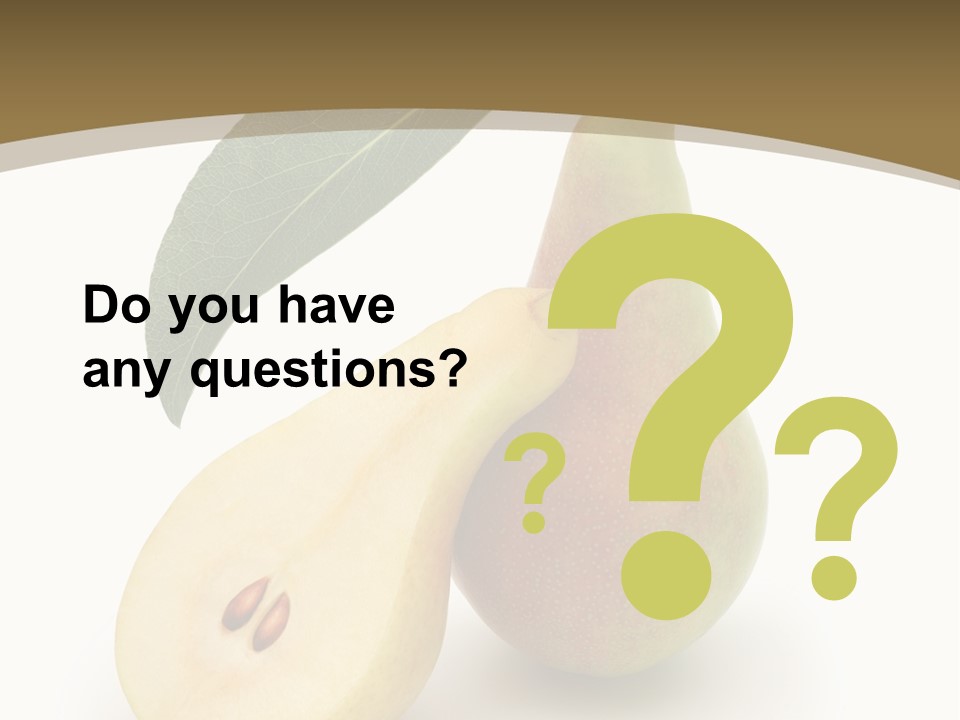 Foodstuff Fruit Fresh PowerPoint Template