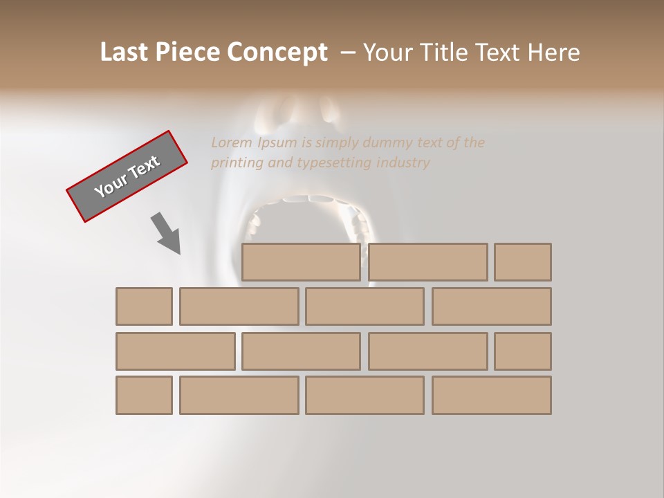 Monstrous Concept Abstract PowerPoint Template