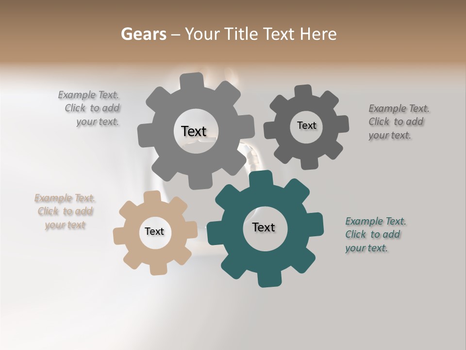 Monstrous Concept Abstract PowerPoint Template