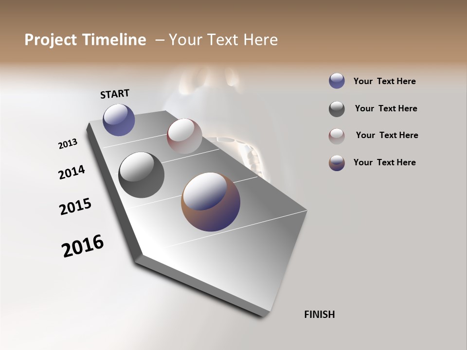 Monstrous Concept Abstract PowerPoint Template
