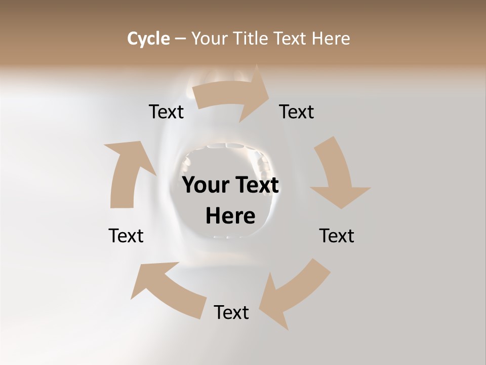 Monstrous Concept Abstract PowerPoint Template
