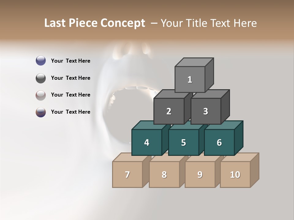 Monstrous Concept Abstract PowerPoint Template