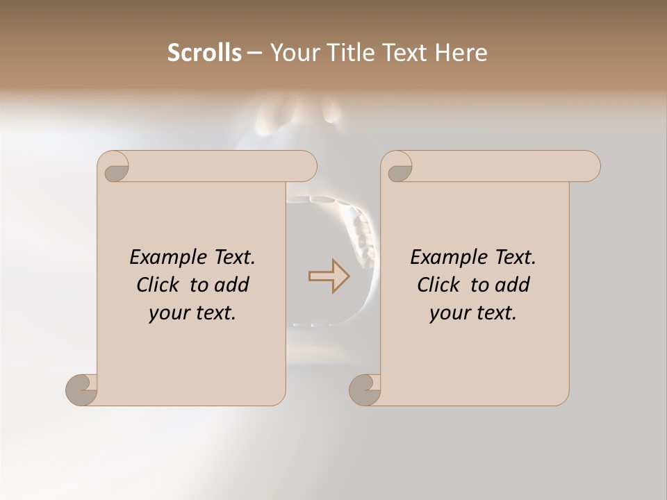Monstrous Concept Abstract PowerPoint Template