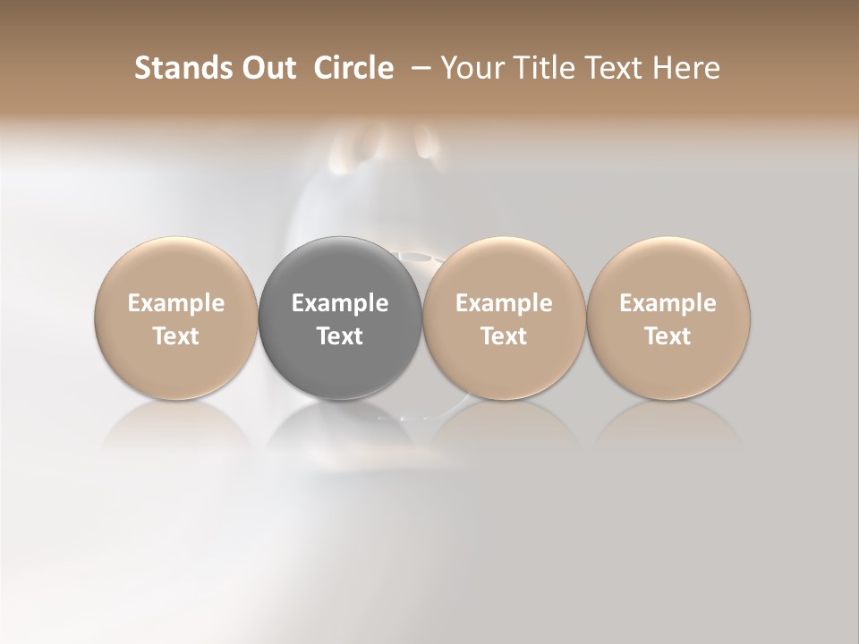 Monstrous Concept Abstract PowerPoint Template