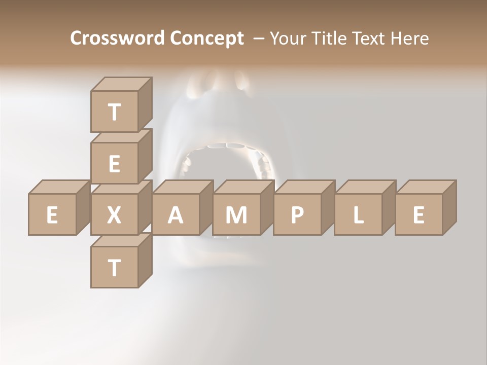 Monstrous Concept Abstract PowerPoint Template