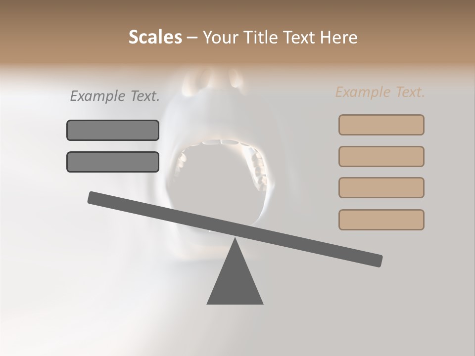 Monstrous Concept Abstract PowerPoint Template