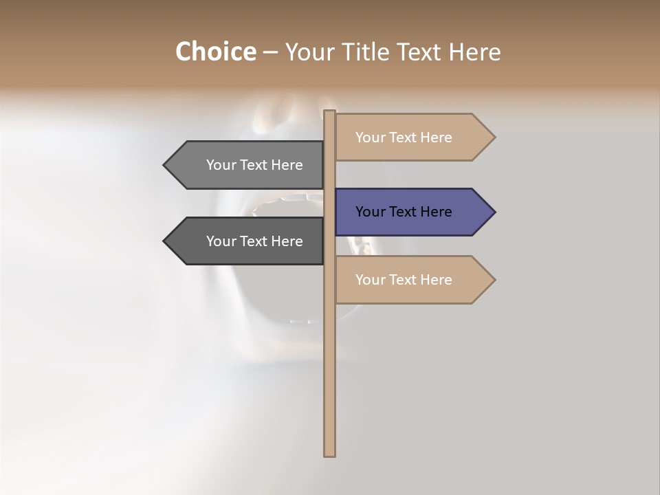 Monstrous Concept Abstract PowerPoint Template