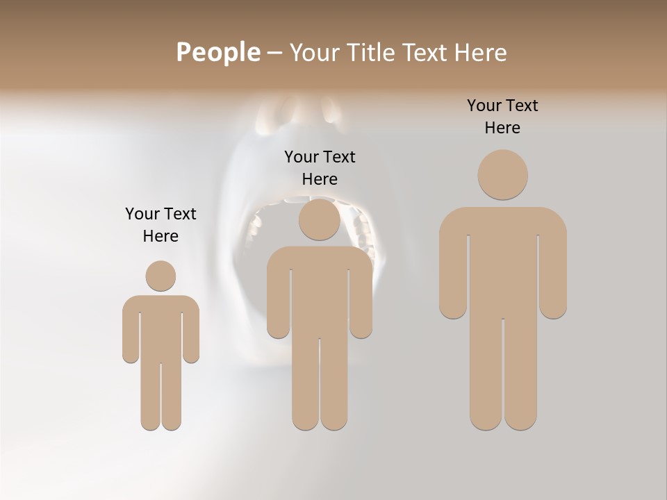 Monstrous Concept Abstract PowerPoint Template