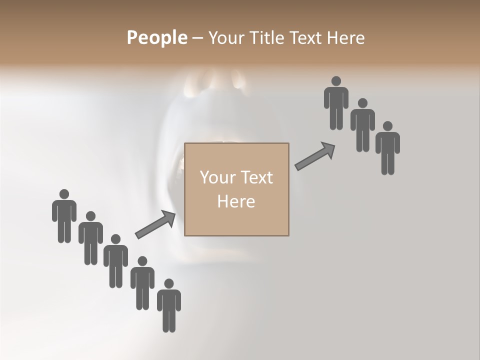 Monstrous Concept Abstract PowerPoint Template
