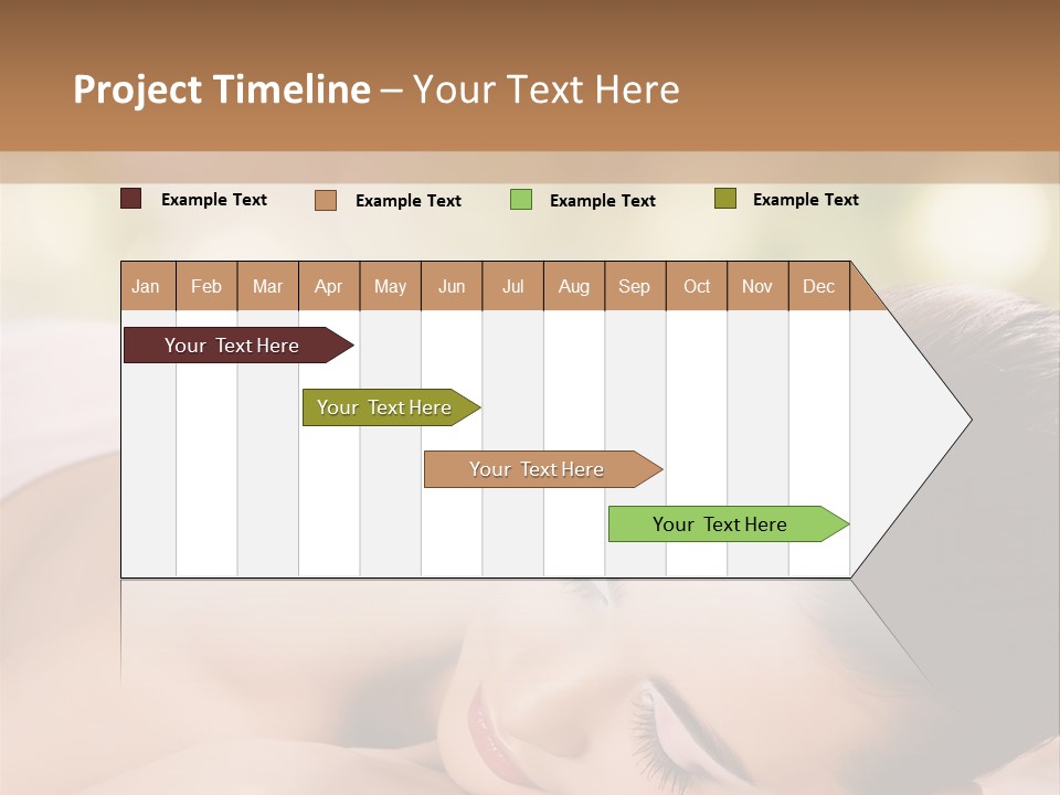 Terrifying Holler Black PowerPoint Template