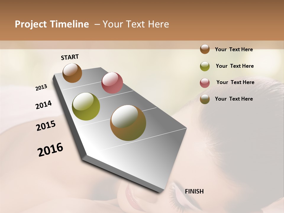 Terrifying Holler Black PowerPoint Template