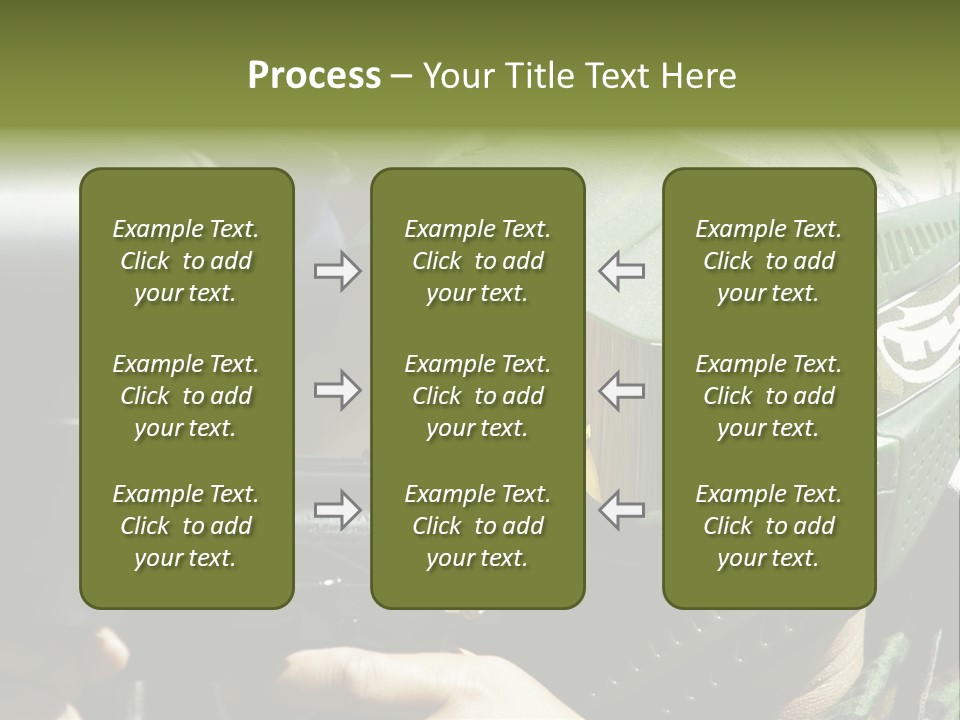 Player Shoot Paintball PowerPoint Template
