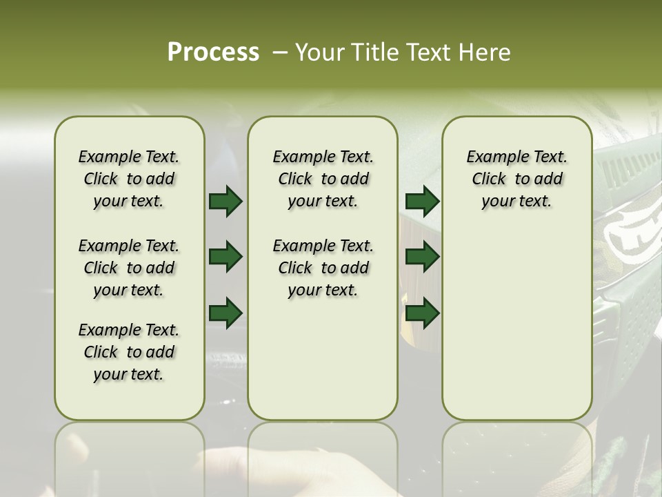 Player Shoot Paintball PowerPoint Template