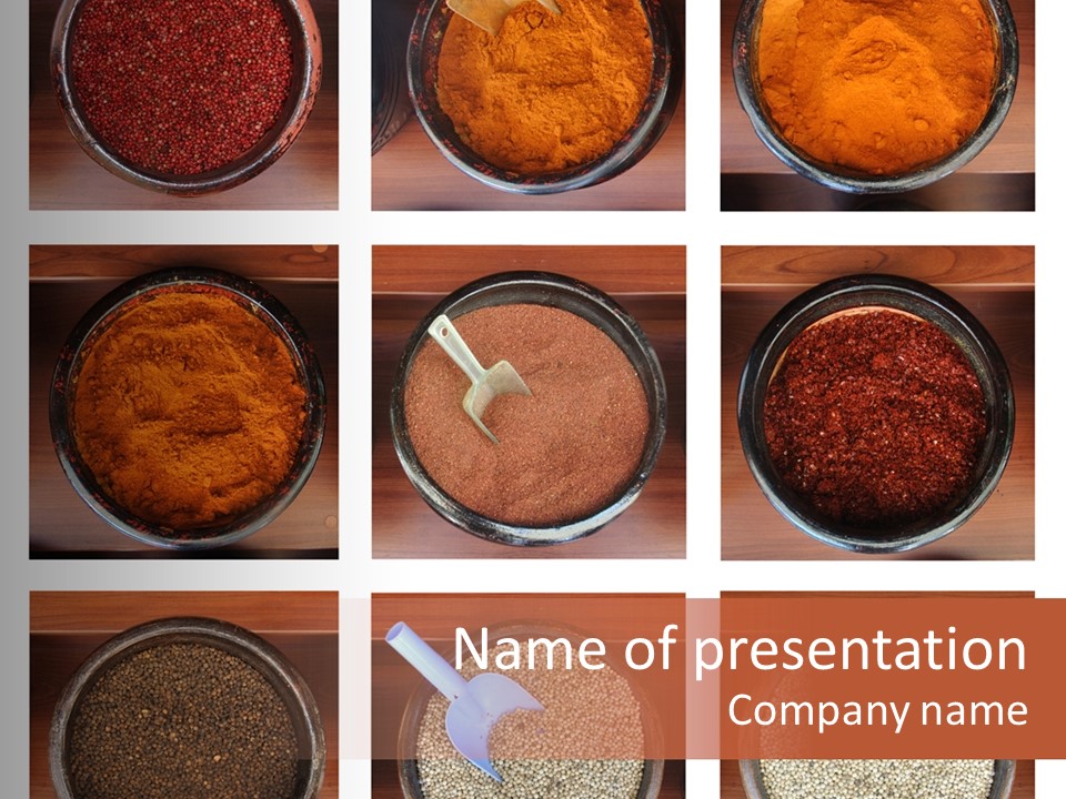 Spicy Cook Taste PowerPoint Template