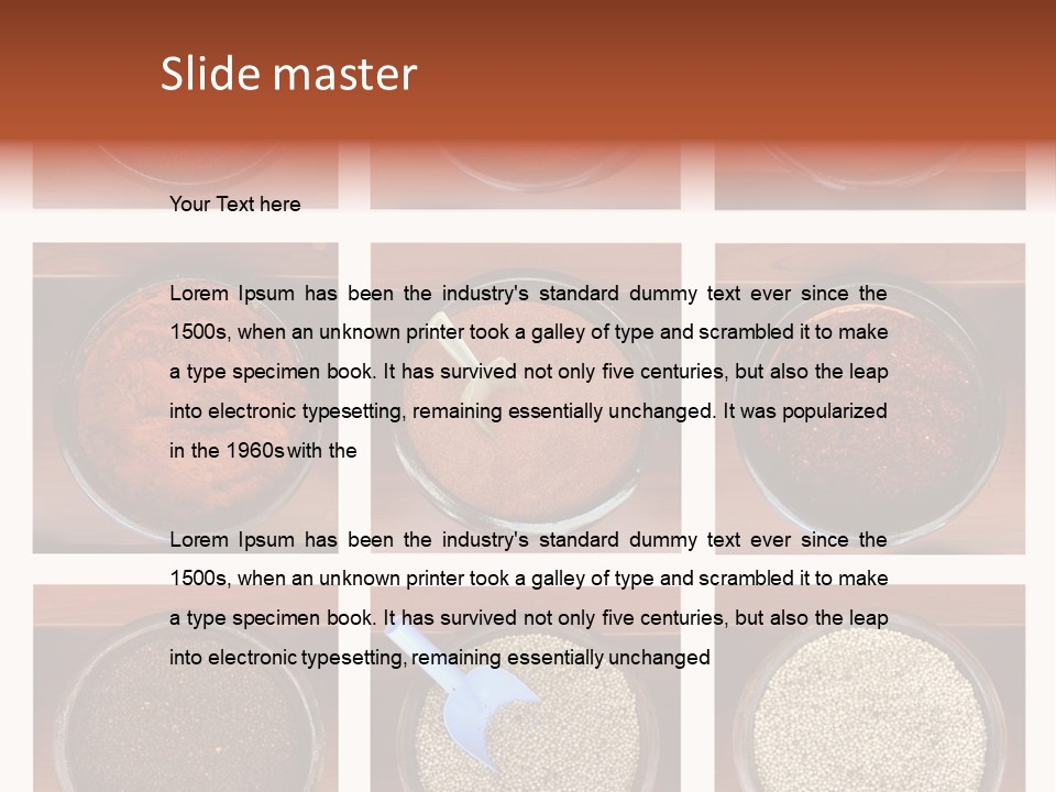 Spicy Cook Taste PowerPoint Template