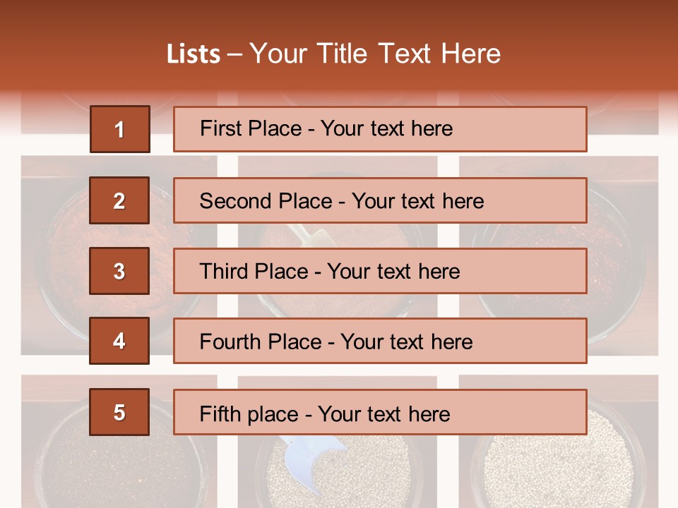 Spicy Cook Taste PowerPoint Template