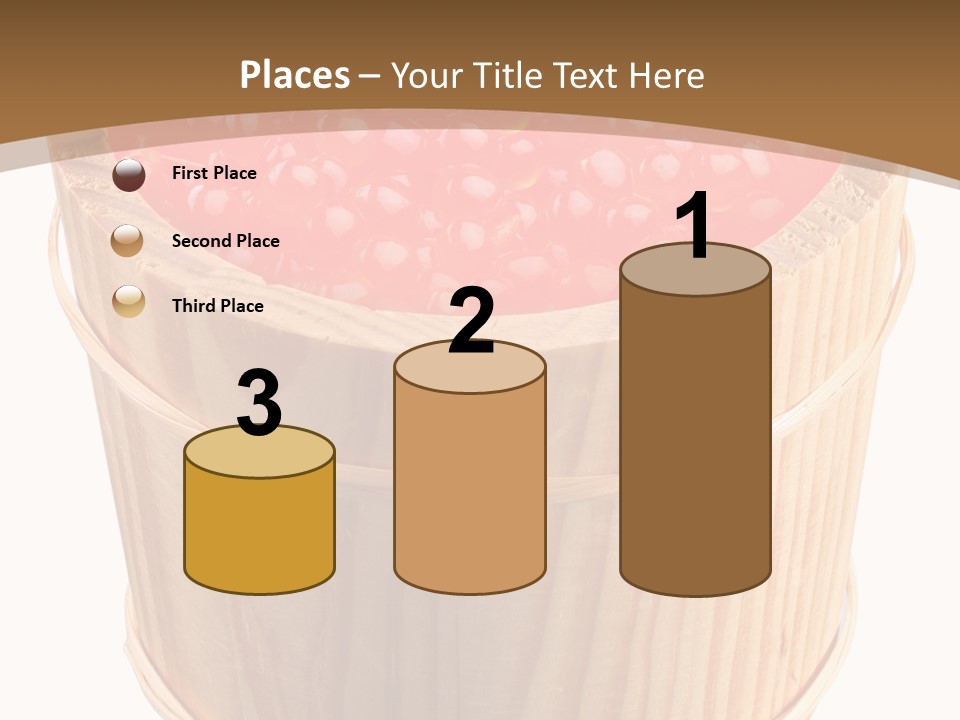 Delicious Eating Gold PowerPoint Template