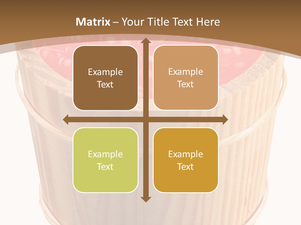 Delicious Eating Gold PowerPoint Template