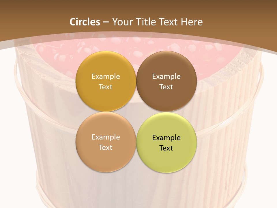 Delicious Eating Gold PowerPoint Template