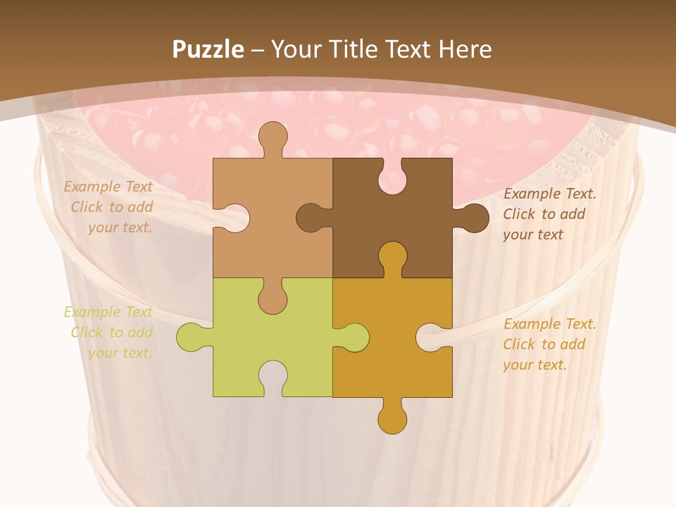 Delicious Eating Gold PowerPoint Template