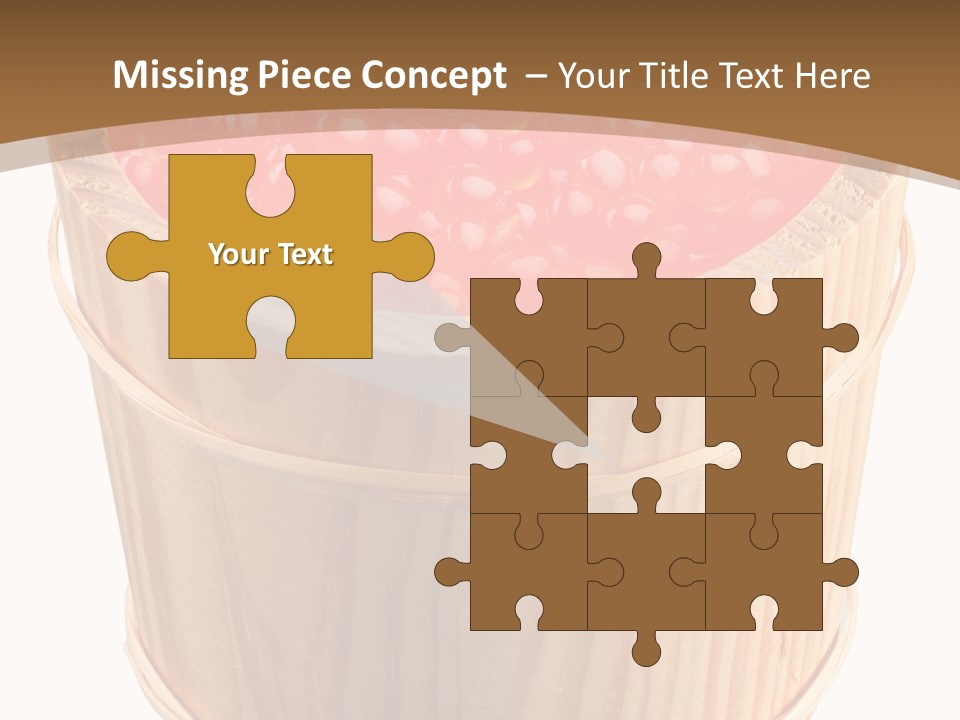 Delicious Eating Gold PowerPoint Template