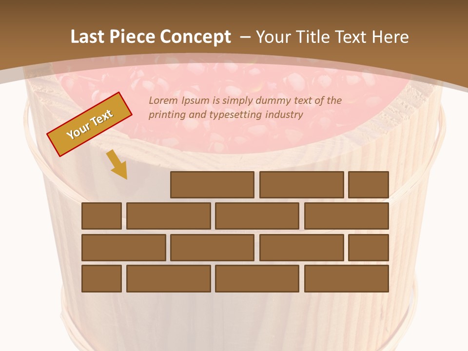 Delicious Eating Gold PowerPoint Template