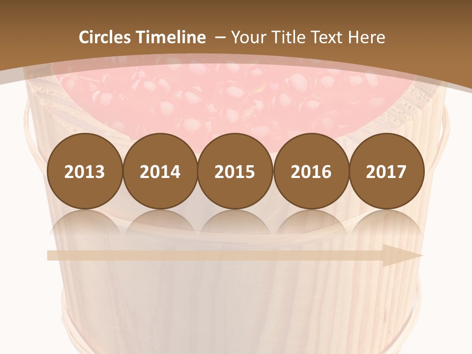 Delicious Eating Gold PowerPoint Template