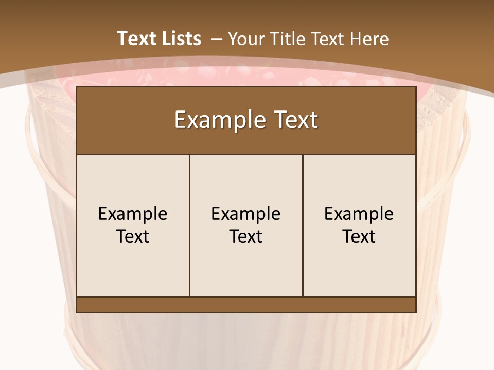 Delicious Eating Gold PowerPoint Template
