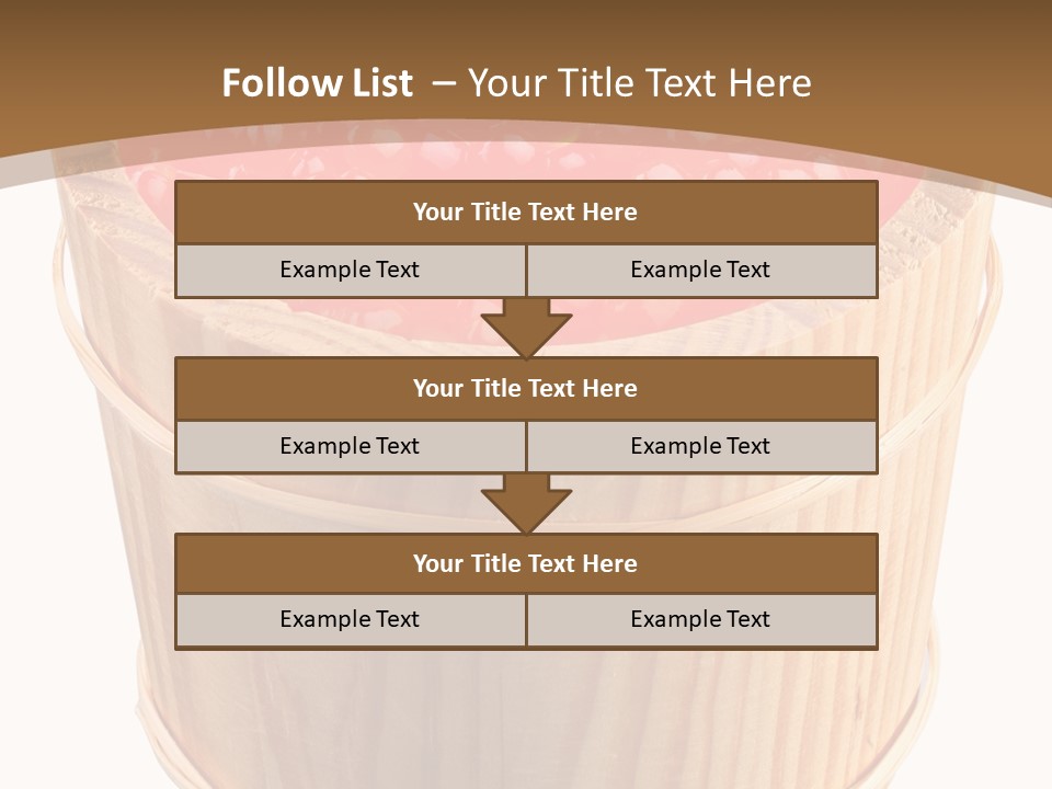 Delicious Eating Gold PowerPoint Template