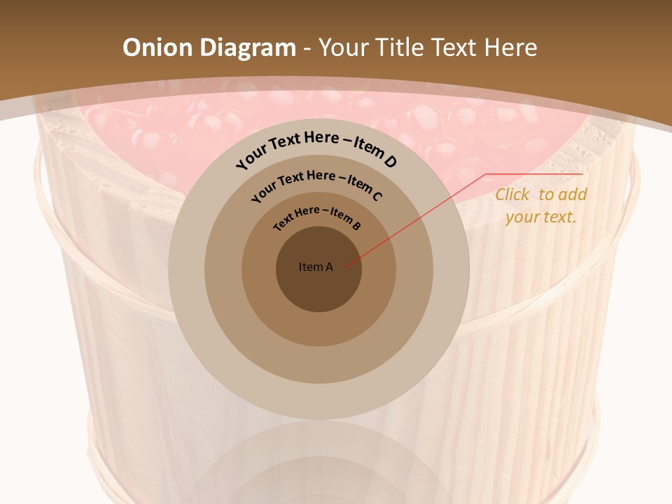 Delicious Eating Gold PowerPoint Template