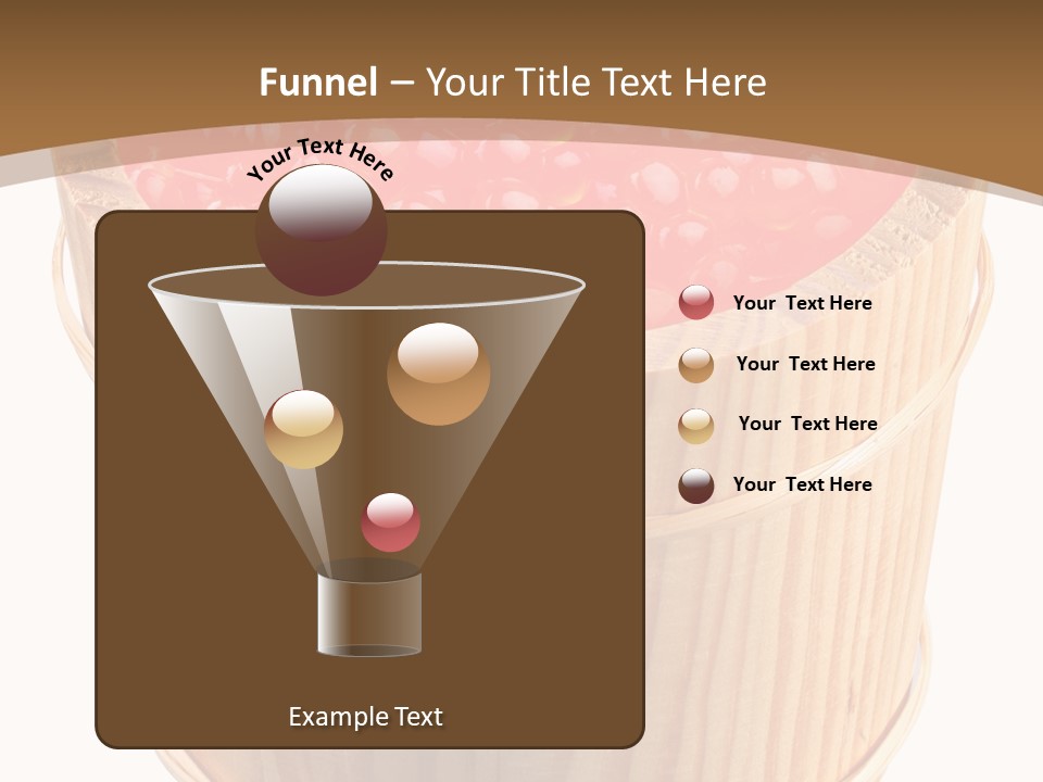 Delicious Eating Gold PowerPoint Template