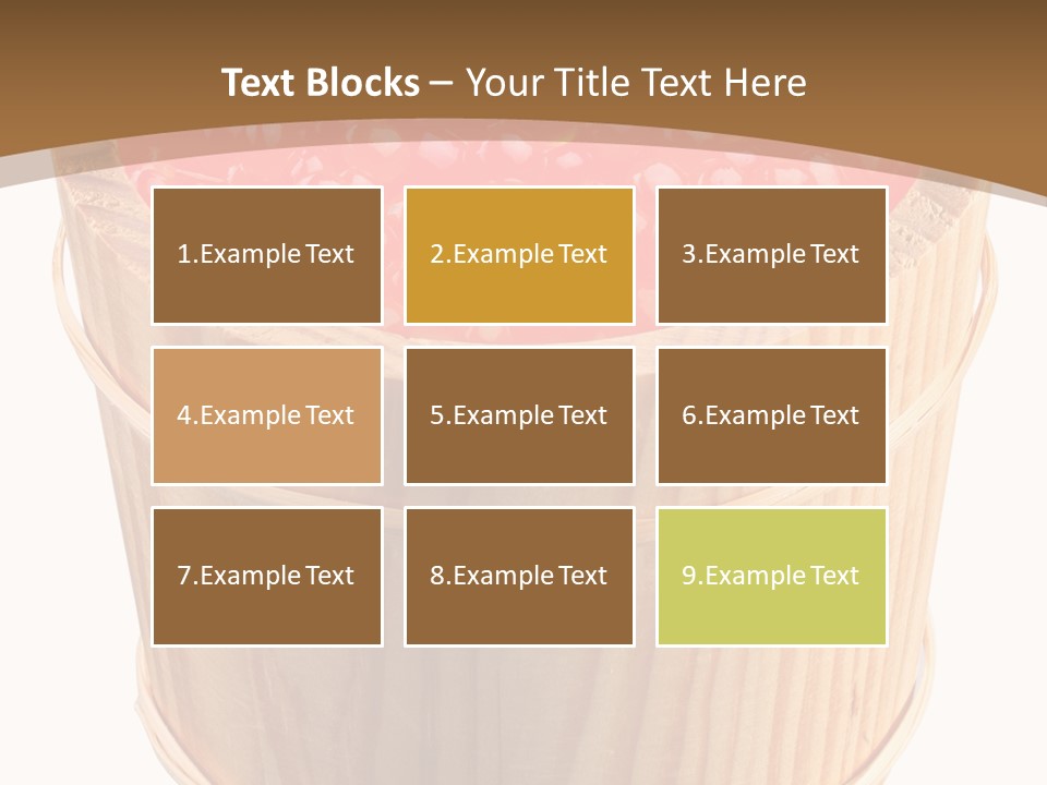 Delicious Eating Gold PowerPoint Template