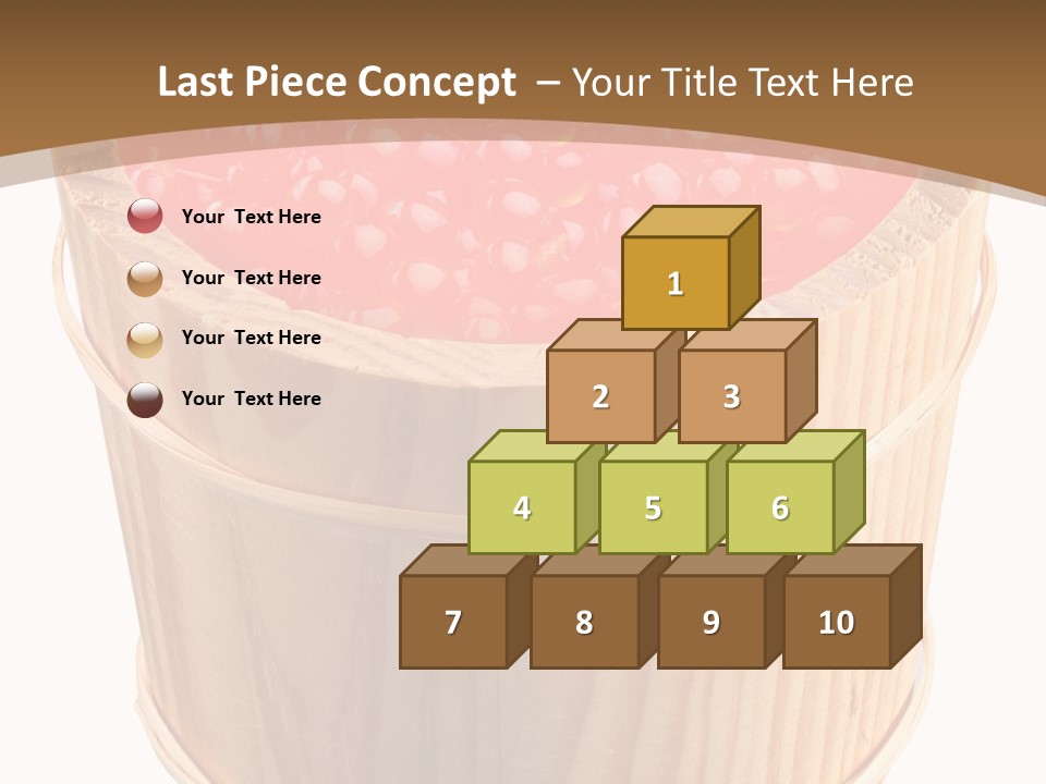 Delicious Eating Gold PowerPoint Template