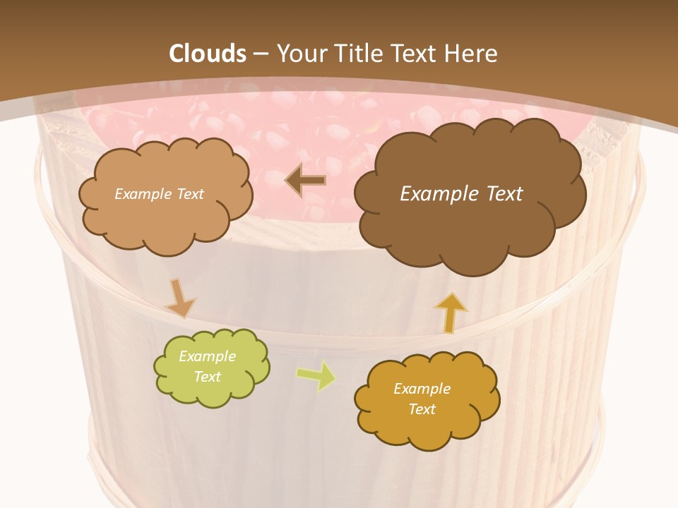 Delicious Eating Gold PowerPoint Template