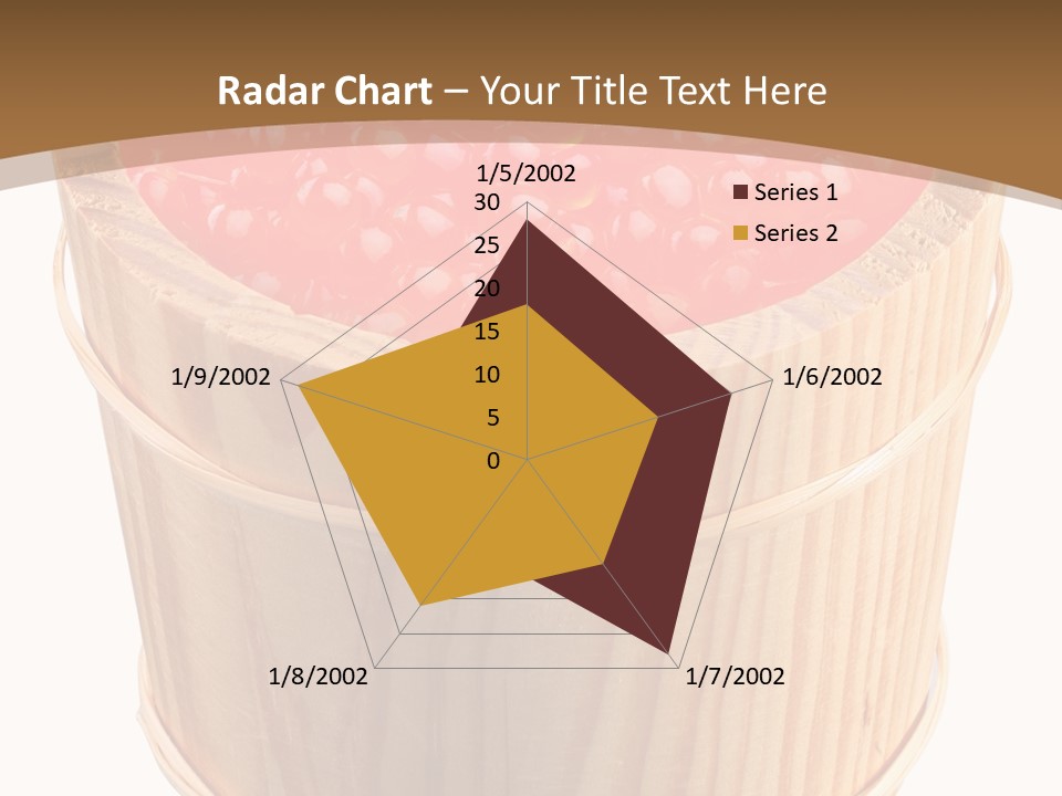 Delicious Eating Gold PowerPoint Template