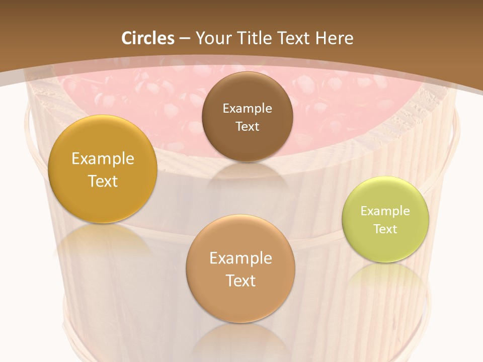 Delicious Eating Gold PowerPoint Template