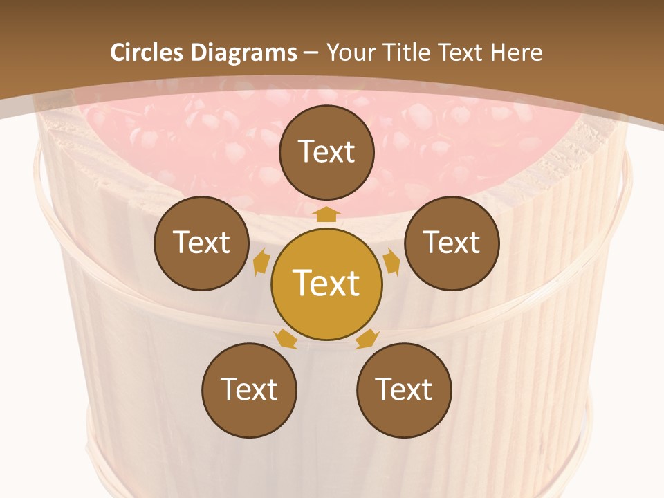 Delicious Eating Gold PowerPoint Template