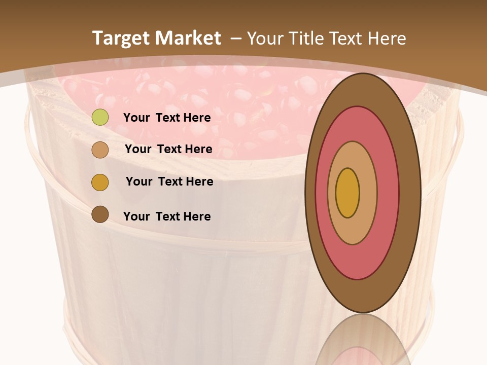 Delicious Eating Gold PowerPoint Template