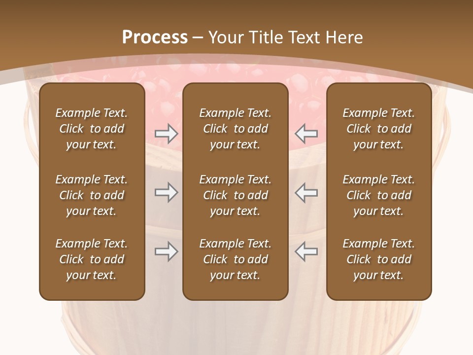 Delicious Eating Gold PowerPoint Template