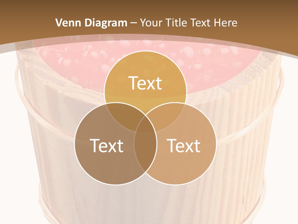 Delicious Eating Gold PowerPoint Template