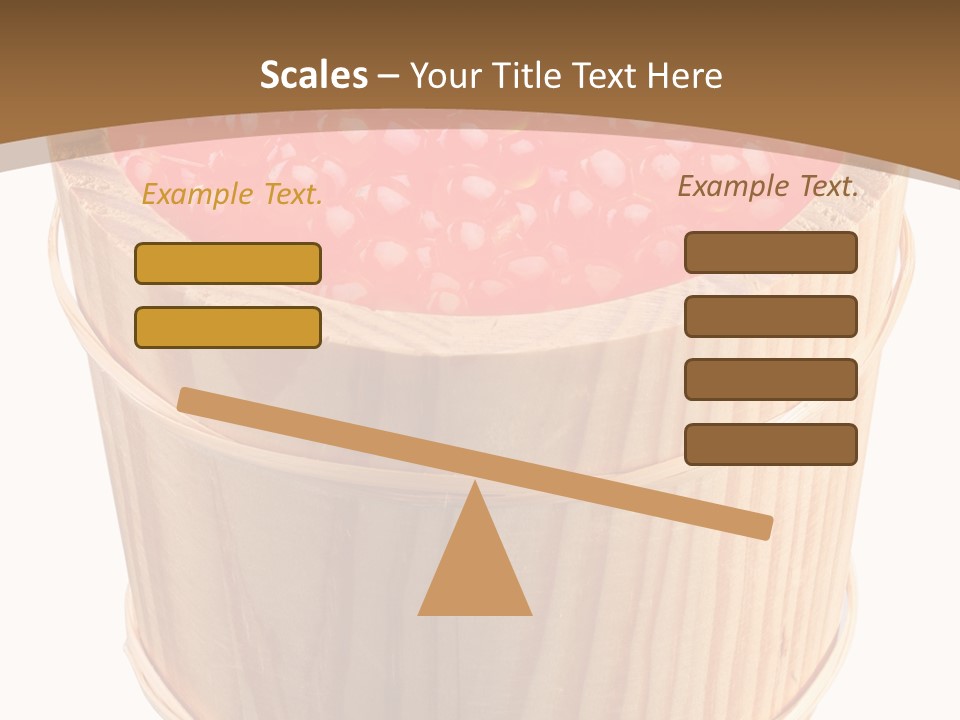 Delicious Eating Gold PowerPoint Template