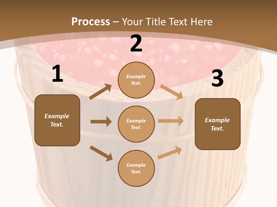 Delicious Eating Gold PowerPoint Template