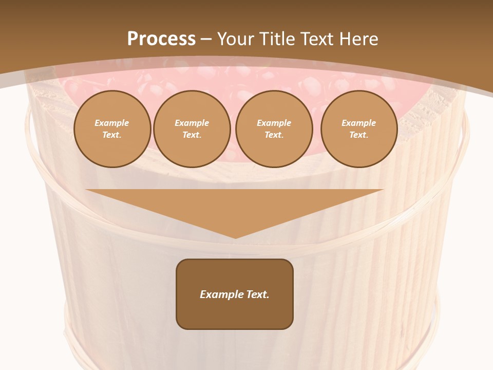 Delicious Eating Gold PowerPoint Template