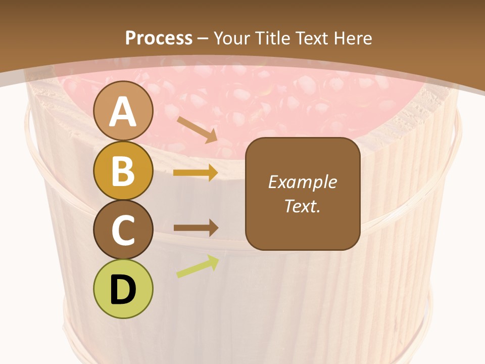 Delicious Eating Gold PowerPoint Template