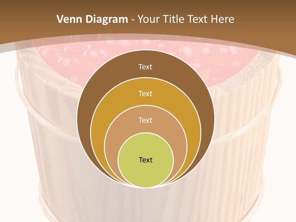 Delicious Eating Gold PowerPoint Template