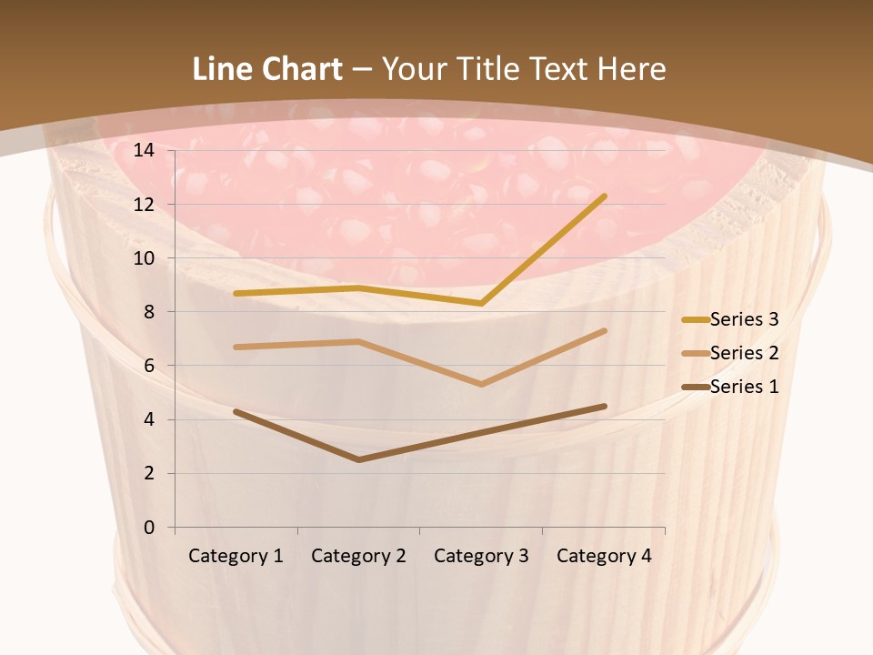 Delicious Eating Gold PowerPoint Template