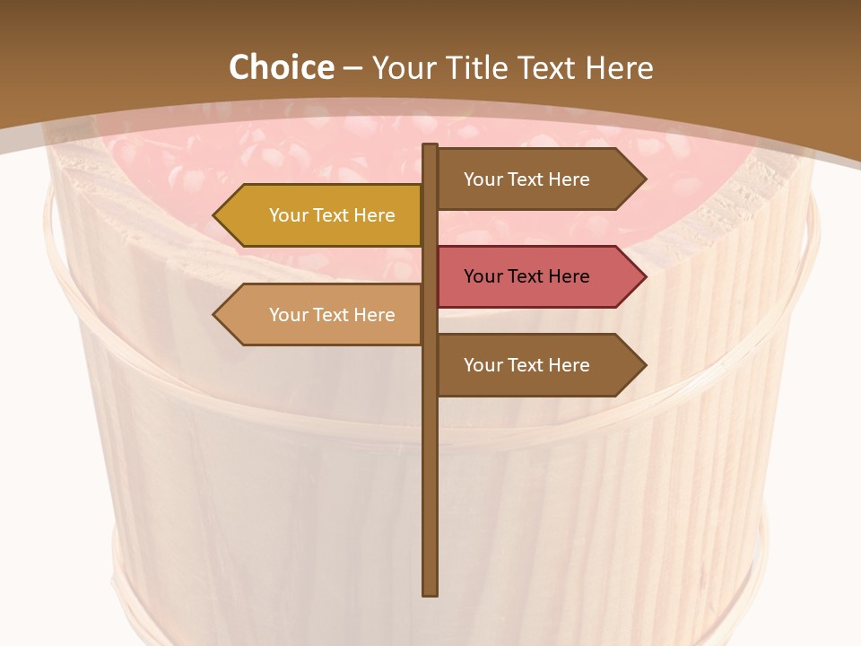 Delicious Eating Gold PowerPoint Template