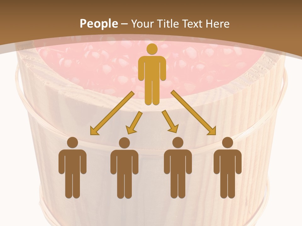 Delicious Eating Gold PowerPoint Template