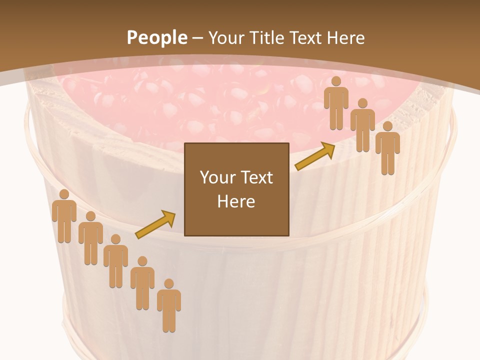 Delicious Eating Gold PowerPoint Template