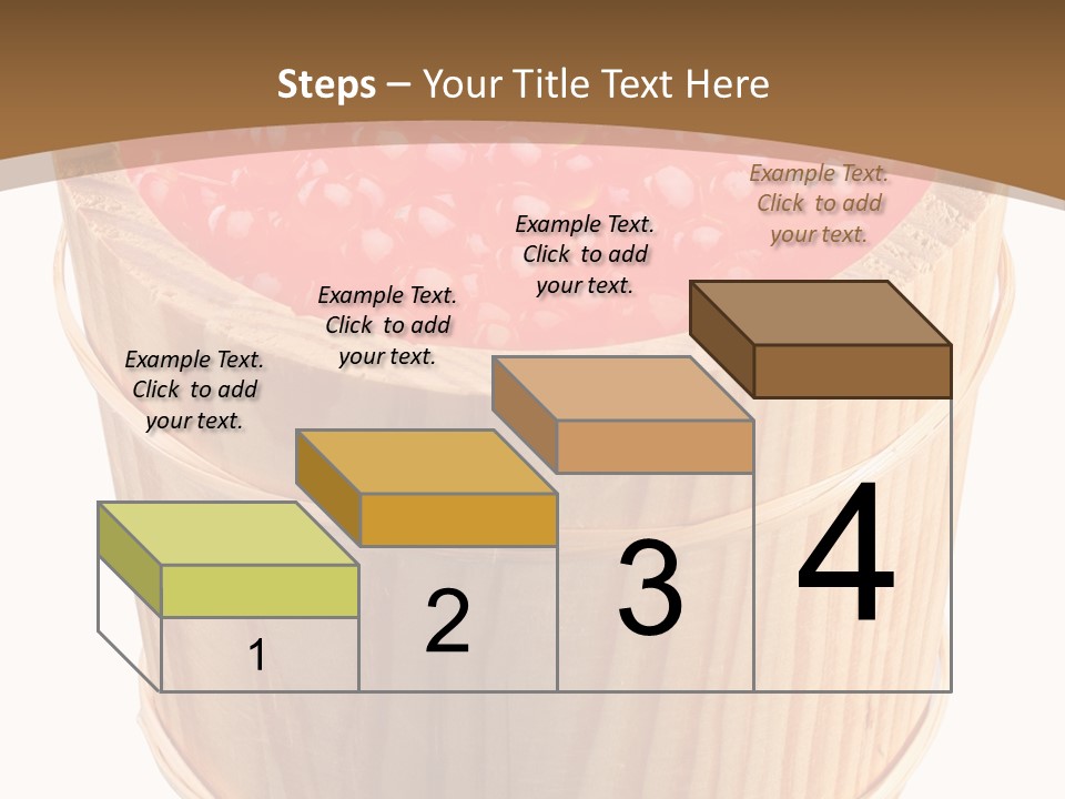 Delicious Eating Gold PowerPoint Template